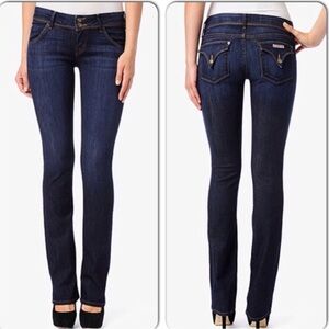 Hudson Jeans Beth Baby Boot Women's Deep‎ Indigo Skinny Jeans